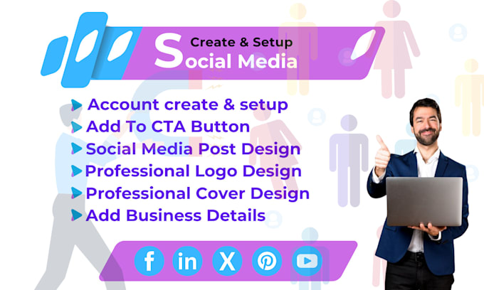 Gig Preview - Do complete social media setup and branding design