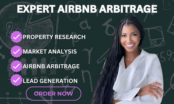 Gig Preview - Help you find arbitrage properties for your airbnb arbitrage in the USA and UK