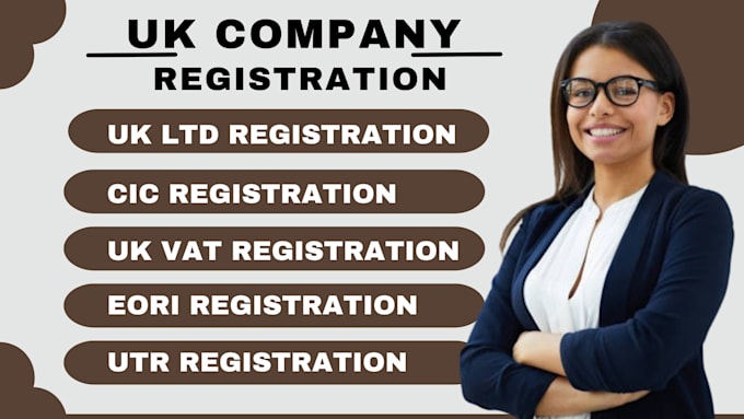 Gig Preview - Do cic registration,uk company formation, uk ltd registration, for uk,non uk vat