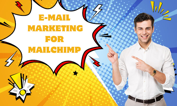 Gig Preview - Do mailchimp email marketing and template design for you