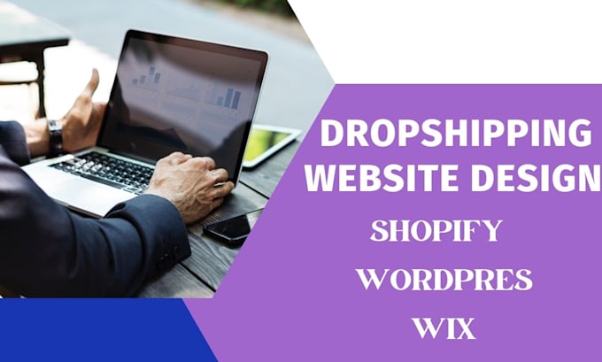 Gig Preview - Do wordpress website design website development wix design for your dropshipping