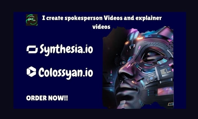 Gig Preview - Do a synthesia ai video with an ai that speaks all langs,creation invideo ai