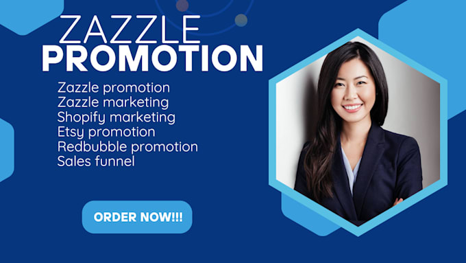 Gig Preview - Do organic zazzle promotion, zazzle marketing to increase sales boost traffic