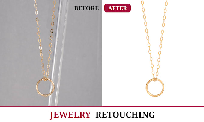 Gig Preview - Do high quality jewelry retouch