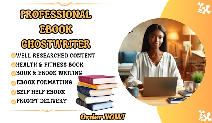 Bestseller - be your unique self help ebook writer ghostwriter fiction ghostwriter bookwriter