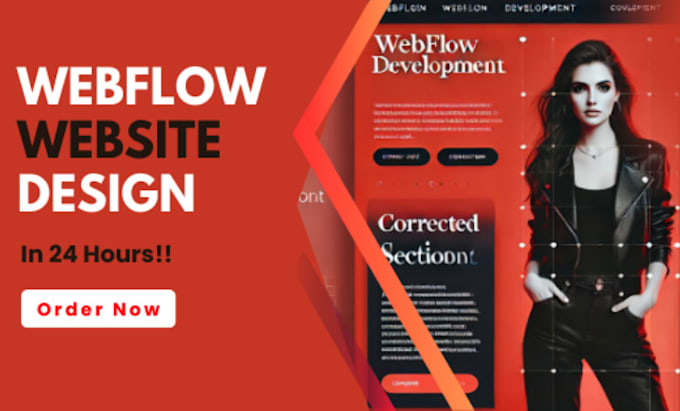 Gig Preview - Create a webflow landing page or convert figma to webflow