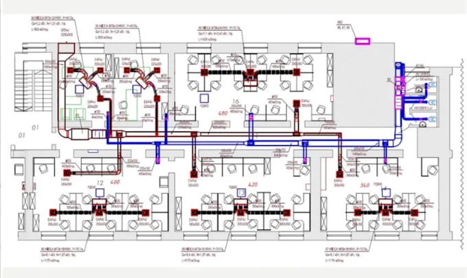 Gig Preview - O architecture, mep, hvac, plumbing, electrical permit drawings