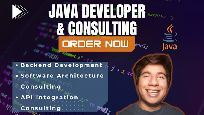 Gig Preview - Be your java expert for development, troubleshooting, and consulting needs