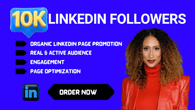 Gig Preview - Organically increase your linkedin followers and gain connections