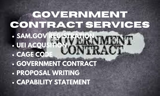 Gig Preview - Do samgov registration, get uei cage code ein naics code government contract