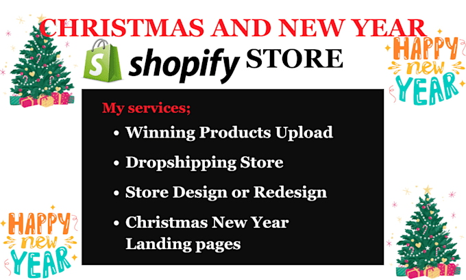 Bestseller - design shopify store and chrismas new year shopify store