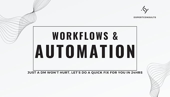 Gig Preview - Build an automation process for you using zapier and other software package