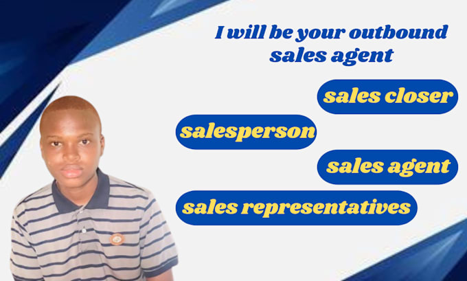 Gig Preview - Be your sales closer sales representative sales lead