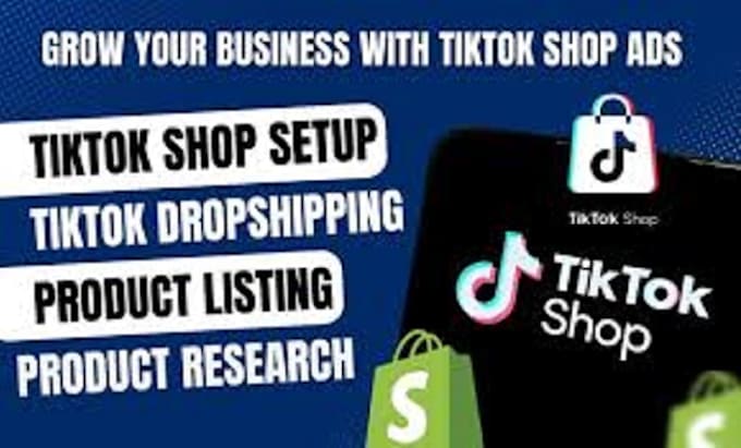 Gig Preview - Be your tiktok shop manager, tiktok shop marketing, tiktok shop dropshipping