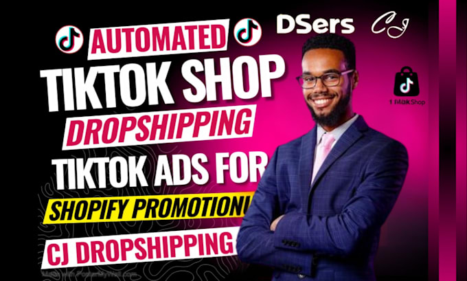 Gig Preview - Set up tiktok shop dropshipping manage product listing tiktok shop ads promotion