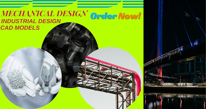 Gig Preview - Do cad modelling, mechanical and industrial product design