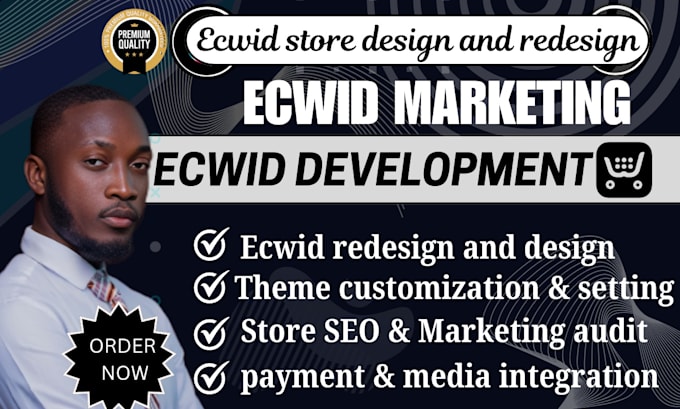 Gig Preview - Design and redesign ecwid online store, ecwid promotion, ecwid marketing