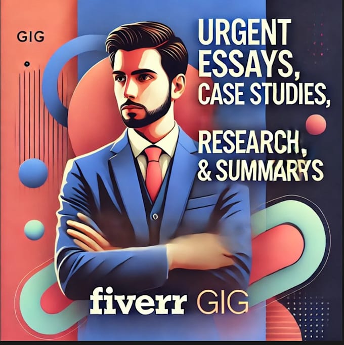 Gig Preview - Do urgent essays, case studies, research and summaries assignment