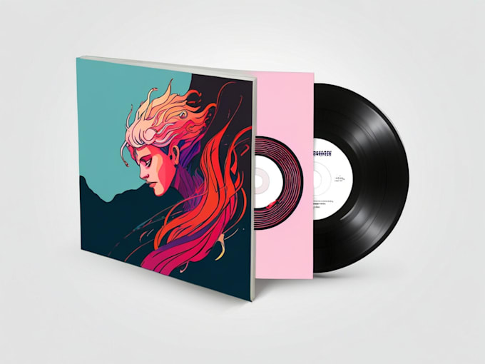 Gig Preview - Design a customized album or music cover for you