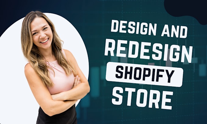 Gig Preview - Design, redesign profitable shopify website or shopify store design