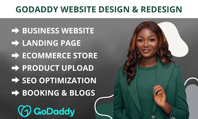 Bestseller - create professional godaddy website for your business