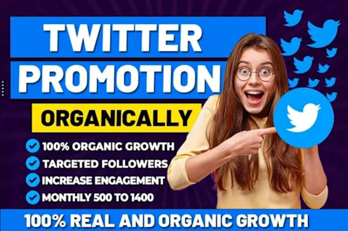 Gig Preview - Do organic twitter marketing, growth engagement, crypto x followers, promotion