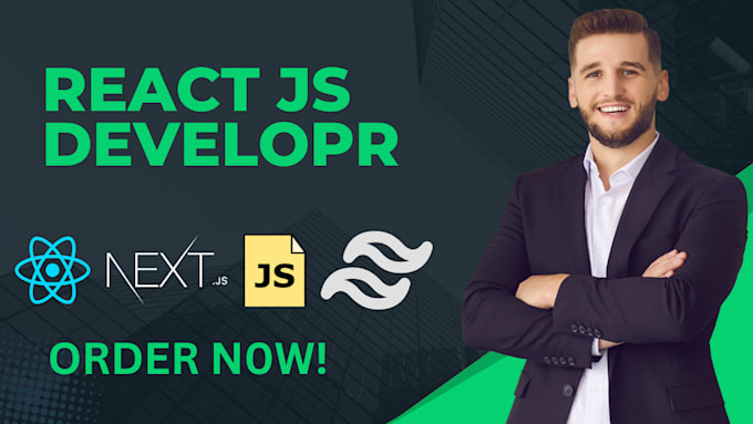 Gig Preview - Be react js expert for web apps and software solutions