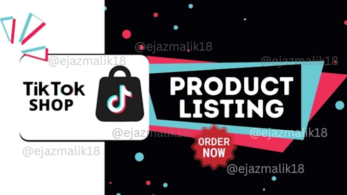 Gig Preview - Setup your tiktok shop, product listing, affiliate marketing