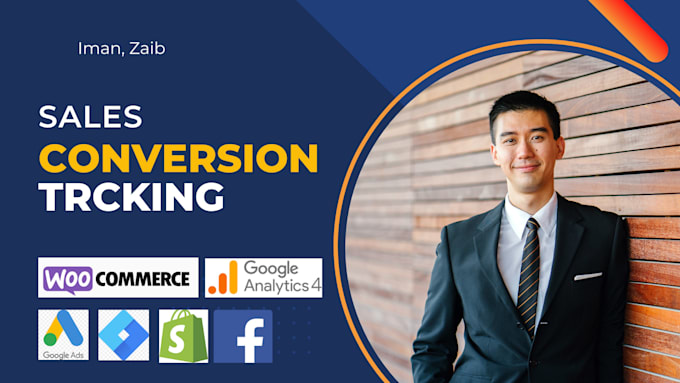 Gig Preview - Do sales conversion tracking integration with shopify woocommerce google ads