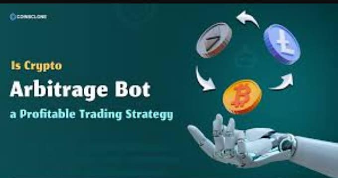 Gig Preview - Develop an automated bot, arbitrage bot, triangular arbitrage trading,crypto bo