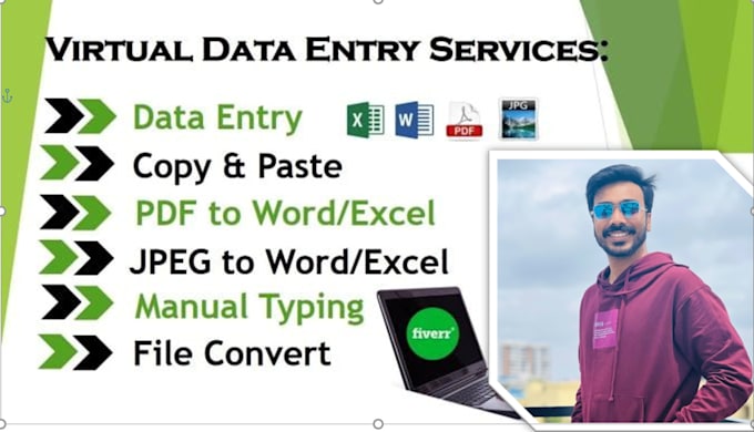 Bestseller - do data entry and excel work according to your requirements