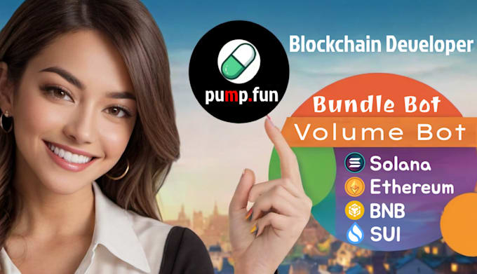 Gig Preview - Blockchain developer pumpfun solana volume bot base sui