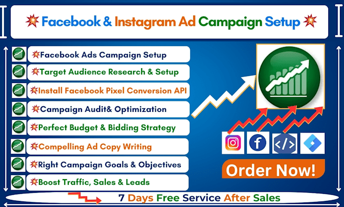 Gig Preview - Setup facebook and instagram ads campaign