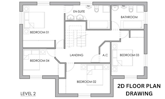 Gig Preview - Design architectural floor plan, house plan, blue print, and autocad survey plan