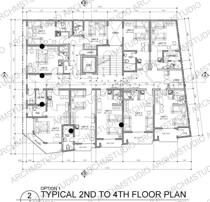 Bestseller - create detailed 2d architectural drafts for your projects