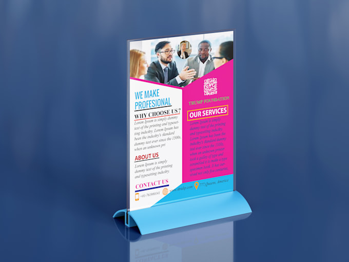 Gig Preview - Design best and professional flyer within 24 hours