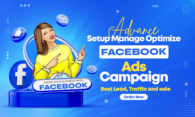 Gig Preview - Setup and manage facebook and instagram ads campaign for leads and sales