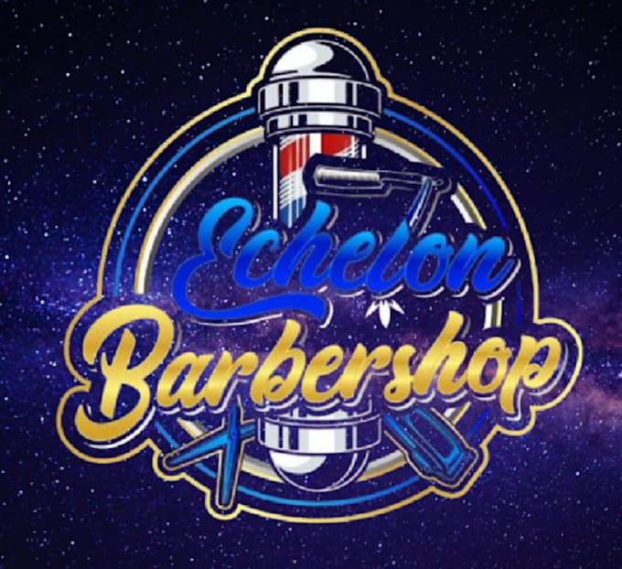 Gig Preview - Creative barbershop logo for your business