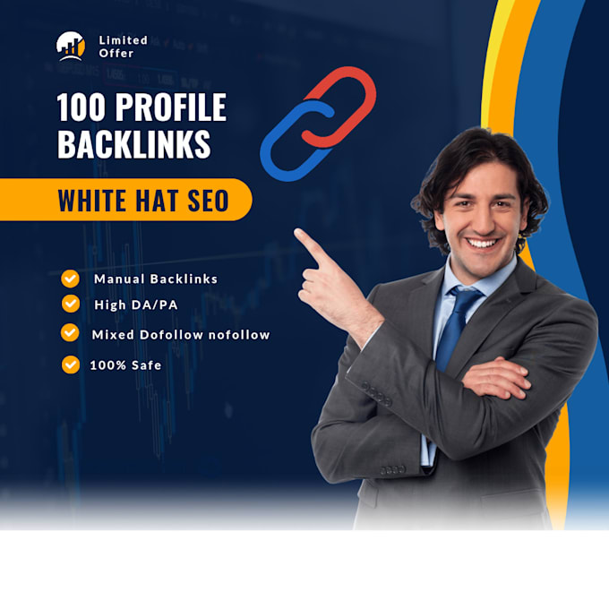 Gig Preview - Do 100 profile backlinks to boost your website rankings