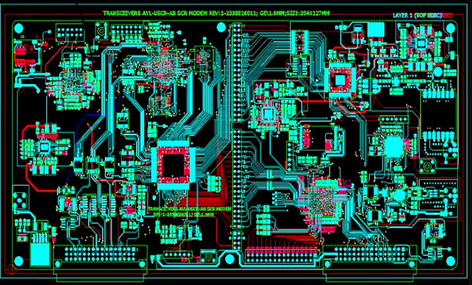 Gig Preview - Do pcb design pcb layout schematics and circuit phototype in kicad easyeda