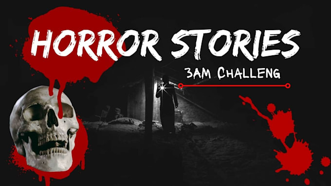 Gig Preview - Write an amazing horror stories for  you