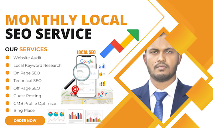 Bestseller - do monthly local SEO service for google rankings and three pack rankings