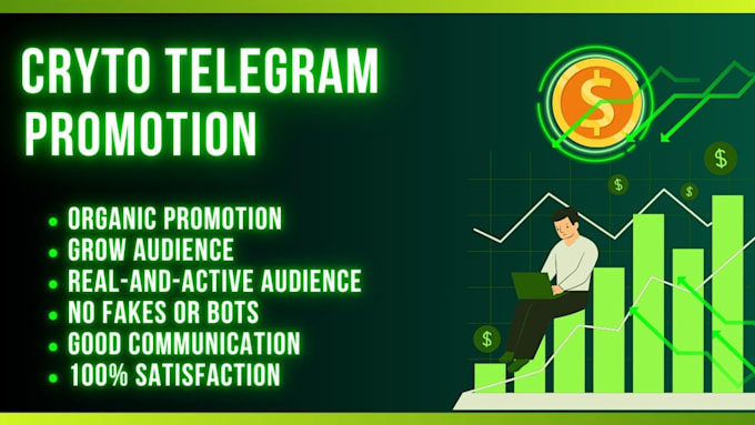 Gig Preview - Do organic telegram promotion telegram channel crypto telegram promotion