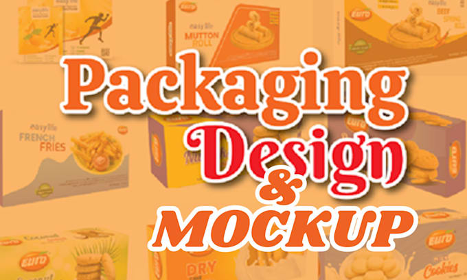 Gig Preview - Do food packaging design, sachet design, food spice label jar and mockup