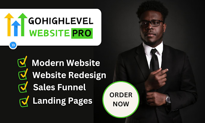 Gig Preview - Build and optimize gohighlevel funnels, go high level websites, and automations