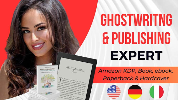 Gig Preview - Ghostwrite and publish your book or ebook for KDP