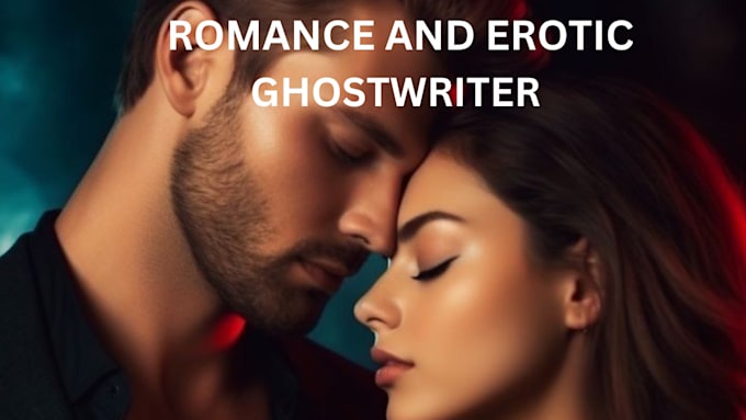 Gig Preview - Ghostwrite your romance novel, erotic and story