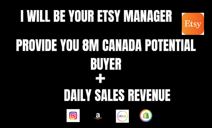 Bestseller - help you setup your etsy shop and manage your store to boost your daily revenue