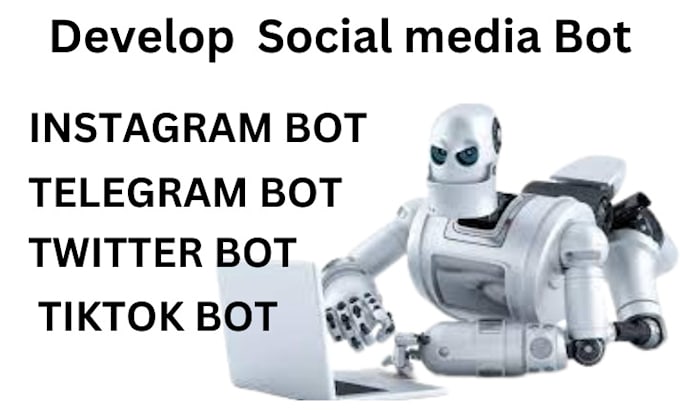 Gig Preview - Script social media bot, automate telegram, twitter bot, ai chat bot in python