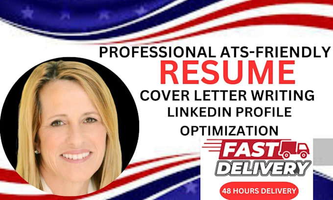 Gig Preview - Write a resume writing, CV writing and linkedin profile that generate interview